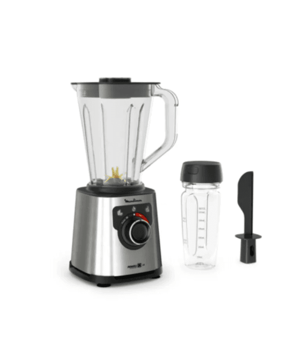 MOULINEX HIGH SPEED BLENDER, 1200W, 2L UNBREAKABLE  JAR,  3 AUTOMATIC PROGRAMS