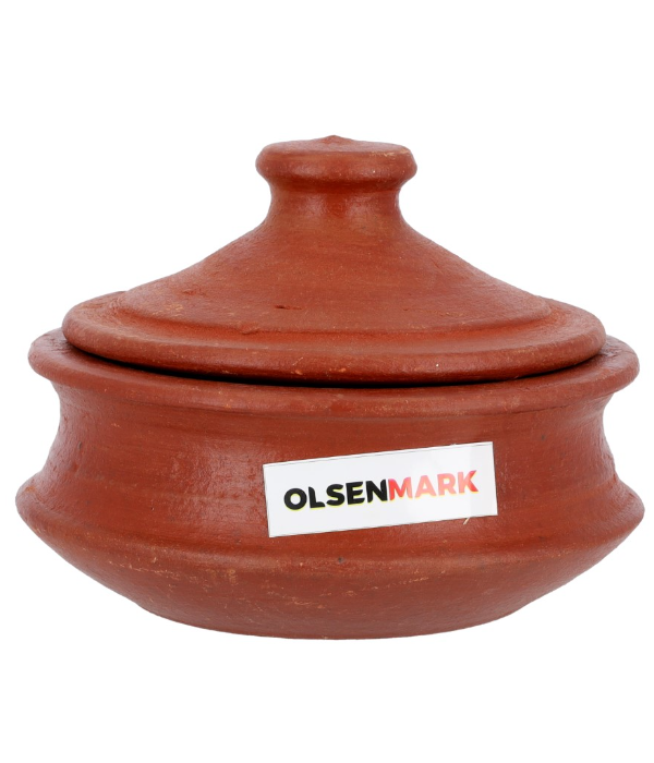 Clay Curry Bowl With Lid 1x12