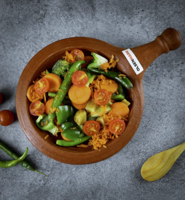 Clay Fry Pan -Flat 1x12