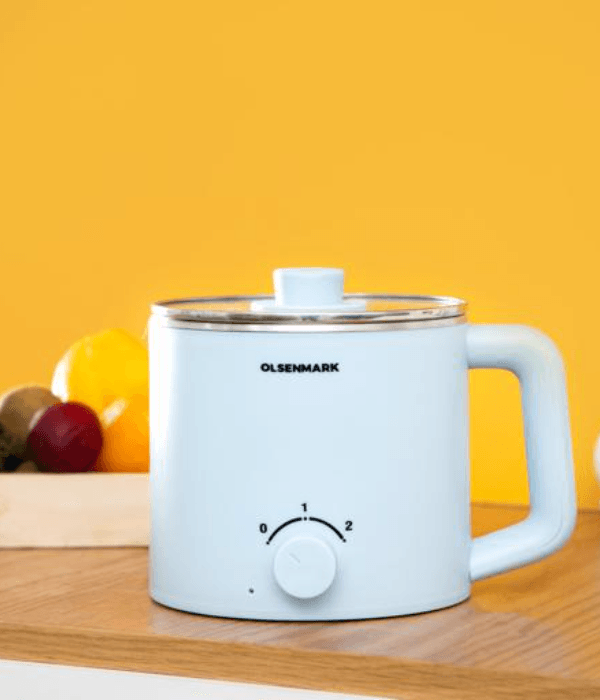 Multi Kettle 1.6L/SS/Glss Lid/600w 1x12