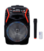 12"Troly Speakr Usb/Tf/Fm/Rmt/Aux/Mic1X1