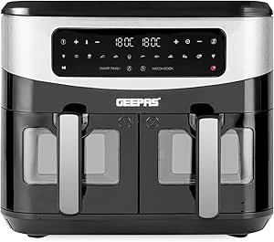 Air Fryer/Dual Basket/Oil Free/9L1x2