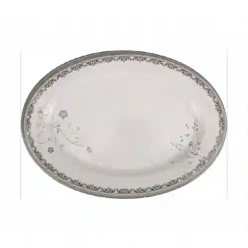 RoyalFord Melamineware Oval Rice Plate | 14″ Dinner Plate