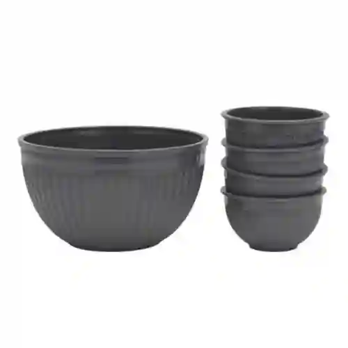 Royalford  5 Piece Bowl Set - Grey