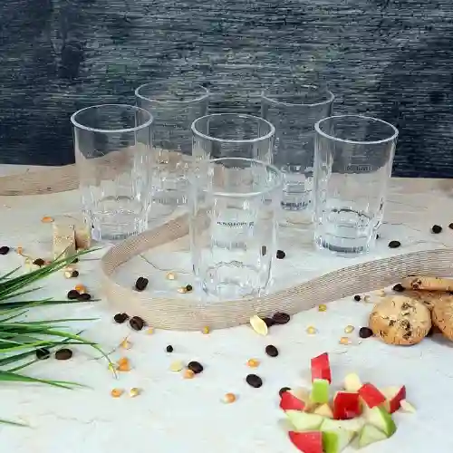 Royalford 266ml 6pcs glass