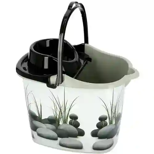 Royalford Mop Plastic With Handle Bucket