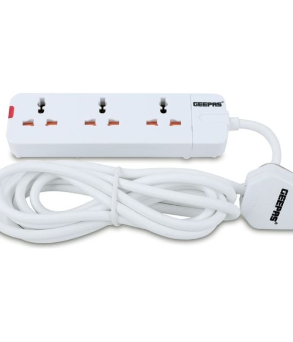 3 Way Extension Socket/3M/13A 1X24