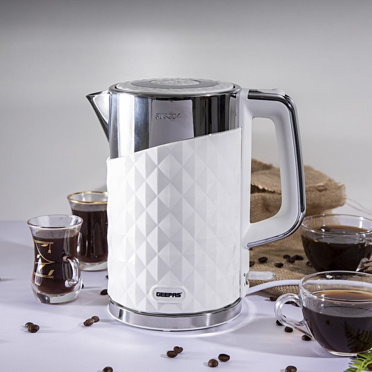 S/S Double Layer Kettle/1.7L 1X6