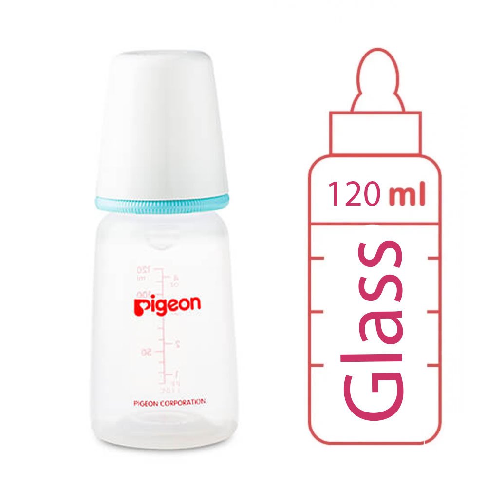 GLASS BOTTLE SN WHITE 120 ML