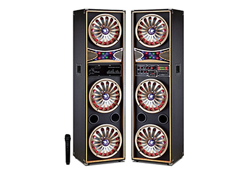 2.0 Pro.Speaker/Usb/Sd/Fm/BT/Mic 2x1