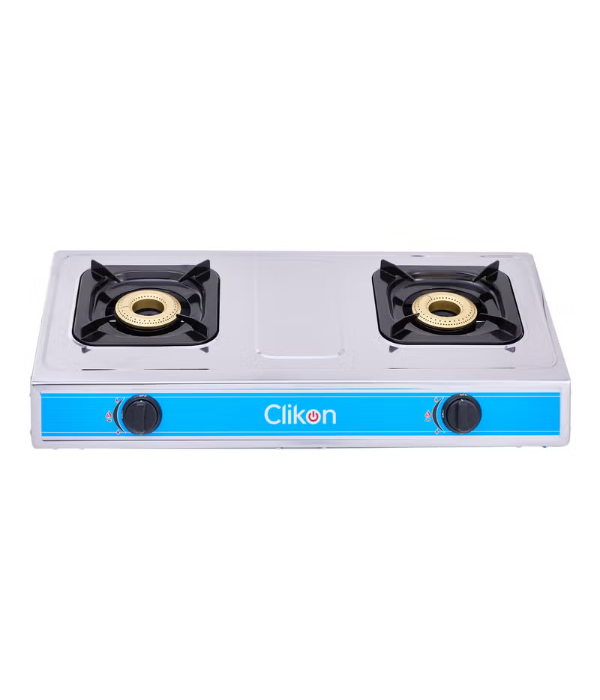 2 BURNER STAINLESS STEEL GAS STOVE