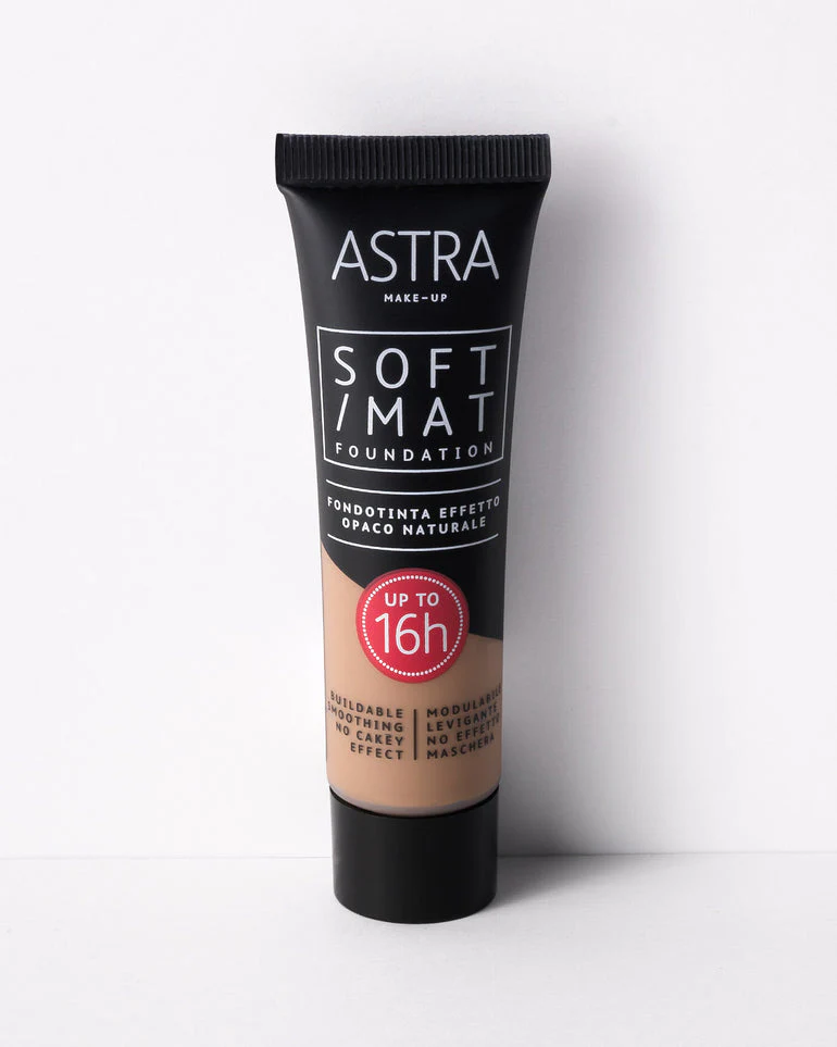Astra Soft Mat Foundation - Shade - Cinnamon