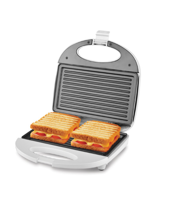 2 SLICE SANDWICH MAKER-GRILL PLATE-750W