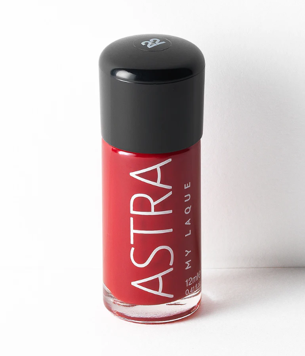 Astra Nail Polish My Laque Ultra Glossy - Shade - Poppy Red