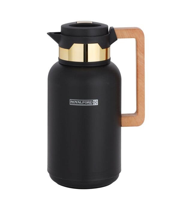 1.0L SS Vaccum Flask/Wooden Handle1x12