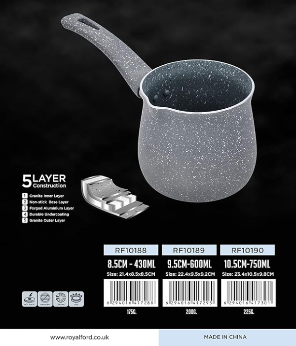 600,Granite Smart Coffee Warmer/Gray1X36