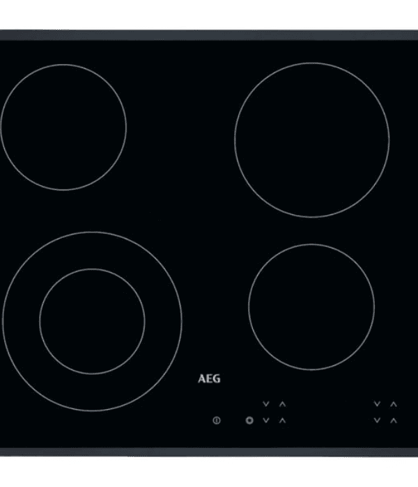 Built-in Ceramic Hob, 60 cm, 4 zones,Illuminated Touch Controls, Child Lock, Safety SwitchOff Residual Heat Indicator ,Dim: H38 x W590 x D520 mm ROMANIA