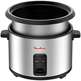 MOULINEX RICE COOKER 700W, 10CUPS CAPACITY (1.8LTRS), NON STICK REMOVABLE BOWL,