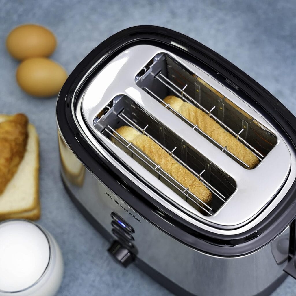 2 Slice Bread Toaster SS/870w 1X6