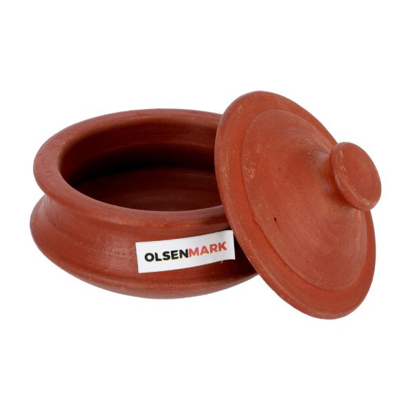 Clay Curry Bowl With Lid 1x12
