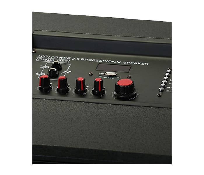 HighPower 2.0Prof.Spkr/Usb/Bt/Rec2x1