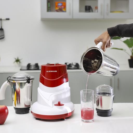 3In1 Mixer Grinder 550w Havy Abs Body1x4