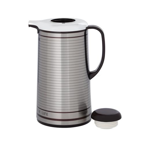 Vacum Flask Hot&cold/Glass Iner/1.0L1x12