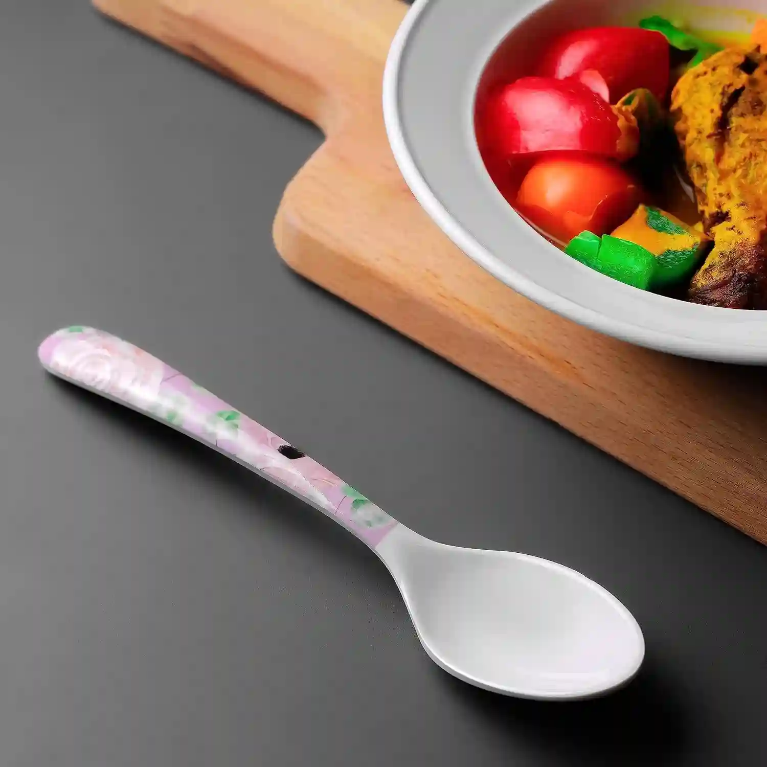 Royalford 18.5 CM Melamineware Dessert Spoon