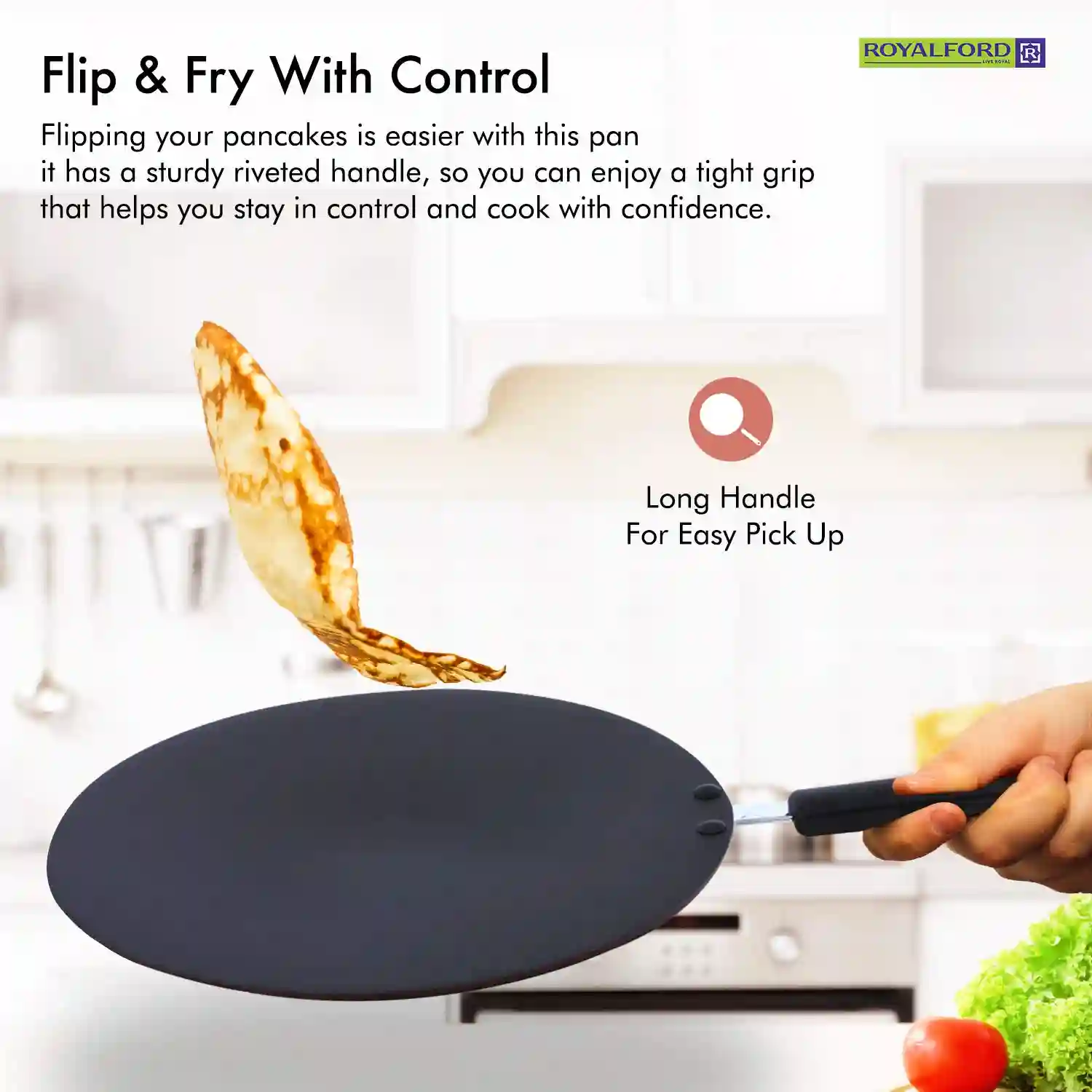 Royalford 30 cm Non Stick Tawa