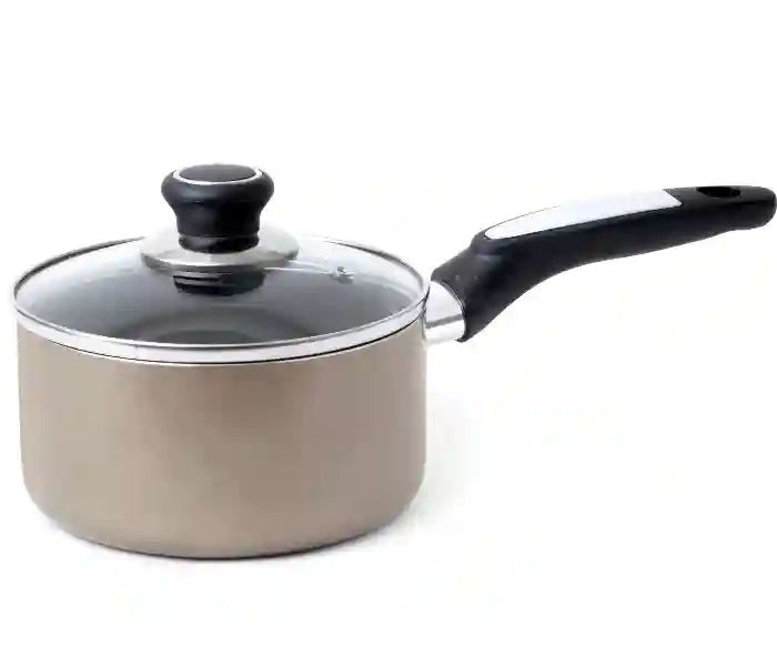 Royalford 16cm Sauce Pan with Lid - Gold