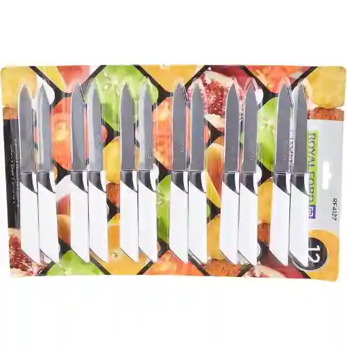 Royalford Stainless Steel Fruit Knife Set (12 pcs)