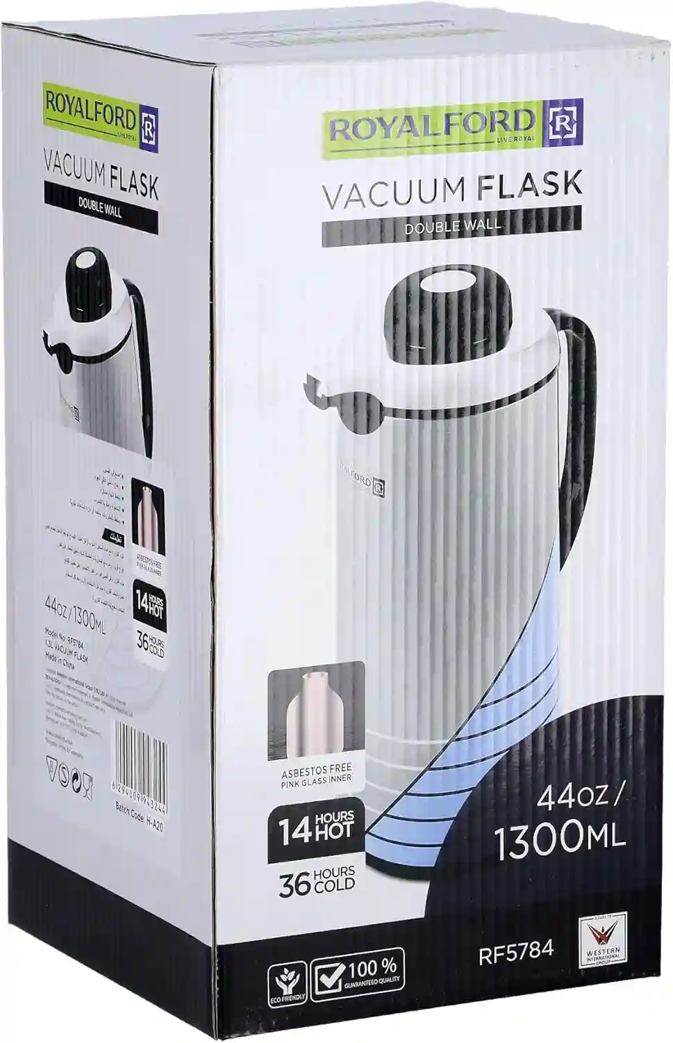 Royalford Vacuum Flask 1.3L