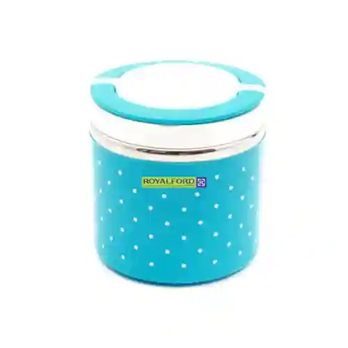Royalford Lumia Lunch Box - White and Blue