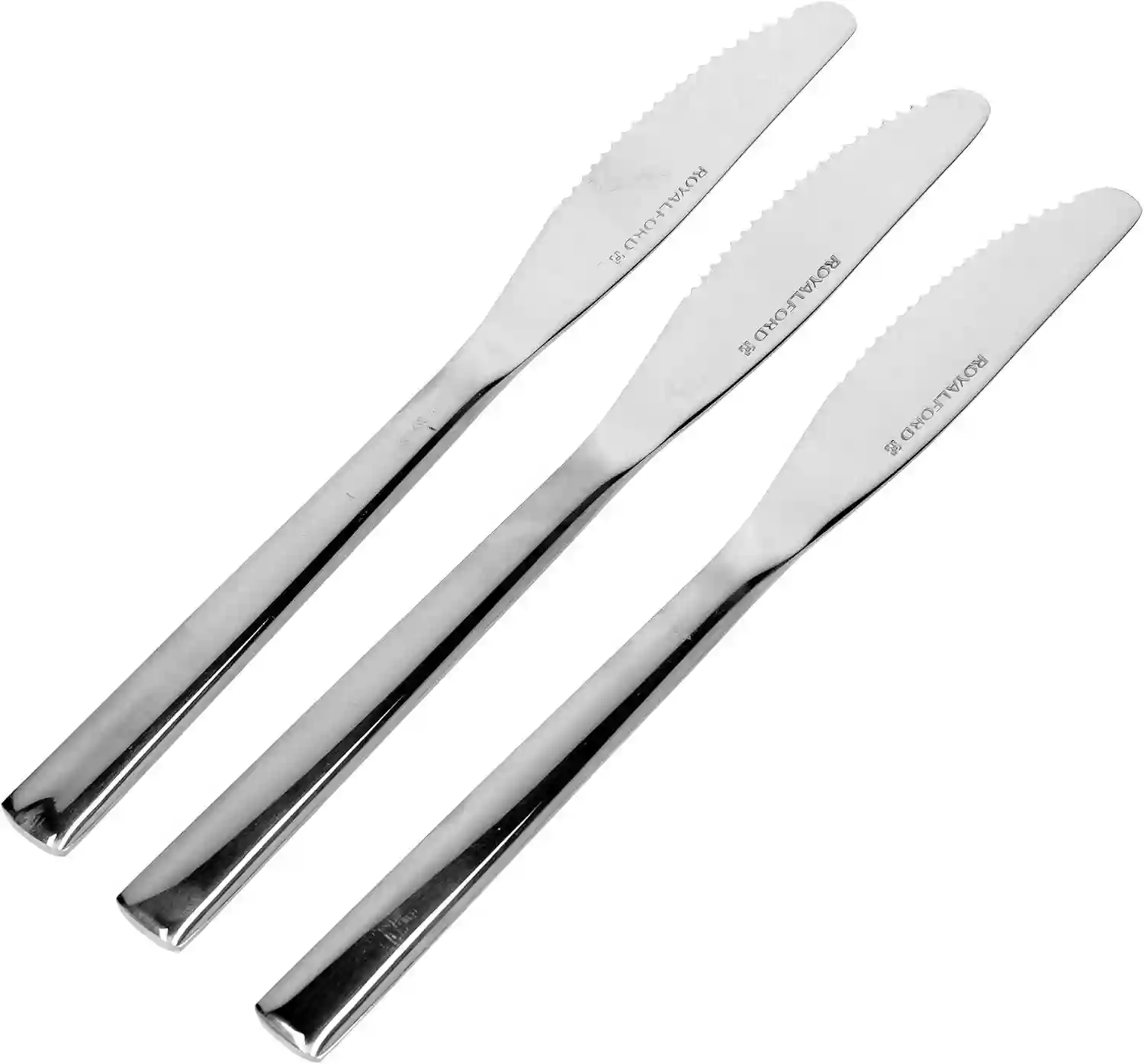 Royalford 3Pcs Dinner Knife 4mm