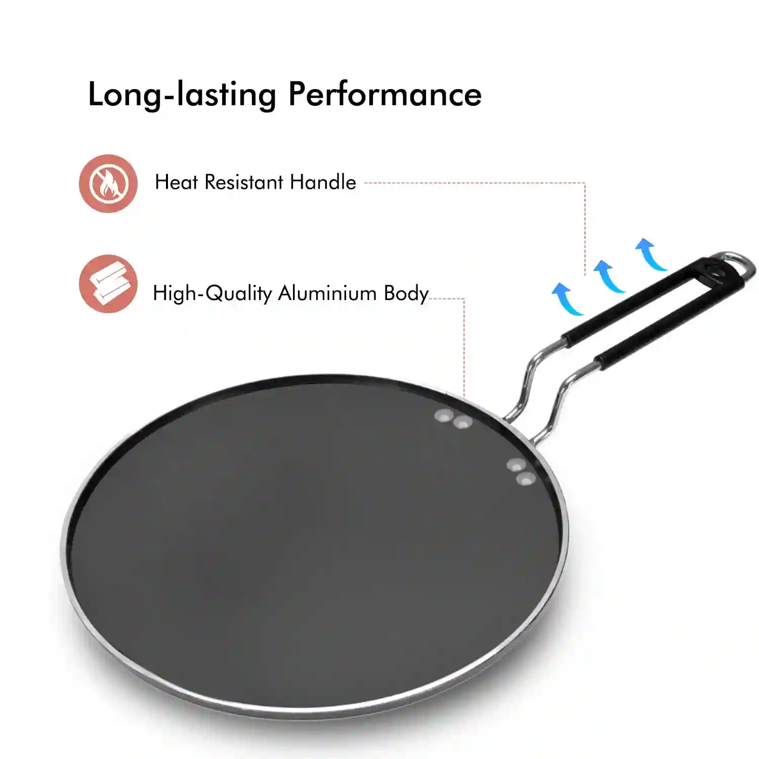 Royalford Non-Stick Smart Tawa, 27CM
