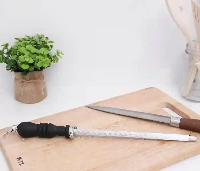 Royalford  9-inch Knife Sharpener - Black & Silver