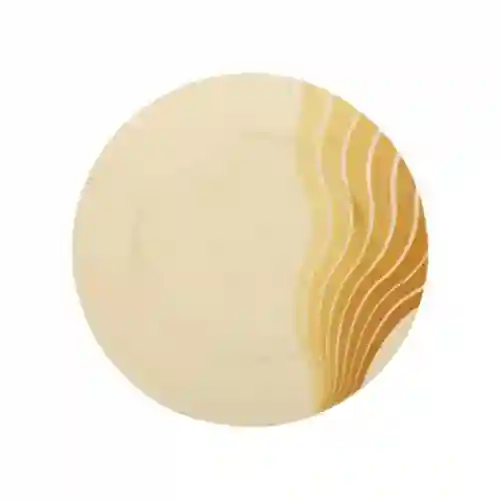 Royalford  8-inch Radiant Thai Dinner Plate - Yellow