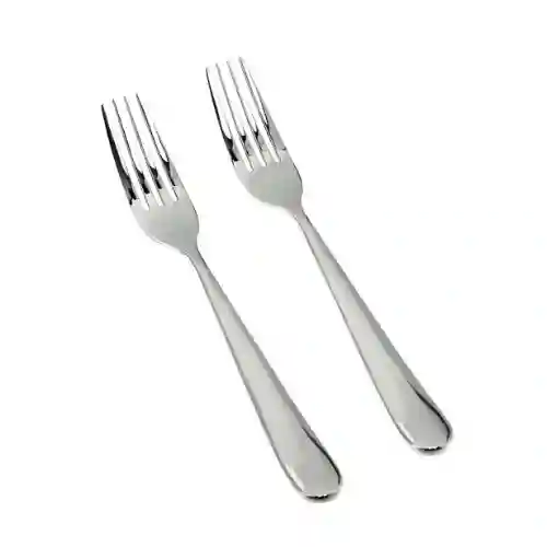 Royalford 2-Piece Stainless Steel Dessert Fork