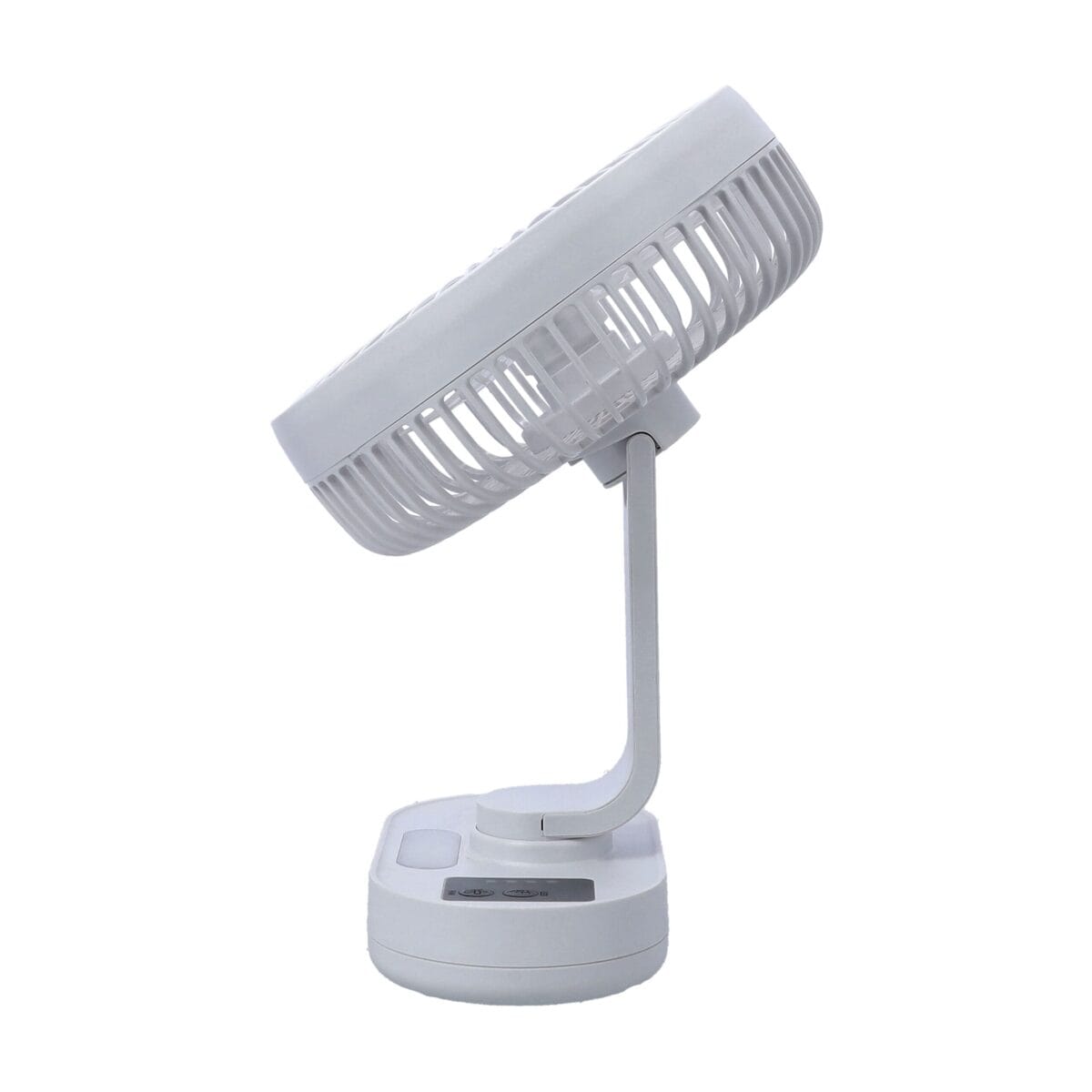 8" Rech Fan +Led Light/Usb/9 HrsWrk 1x20