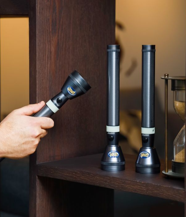 3In1 RechLed Flashlght/T6Led/5000Mah1x15