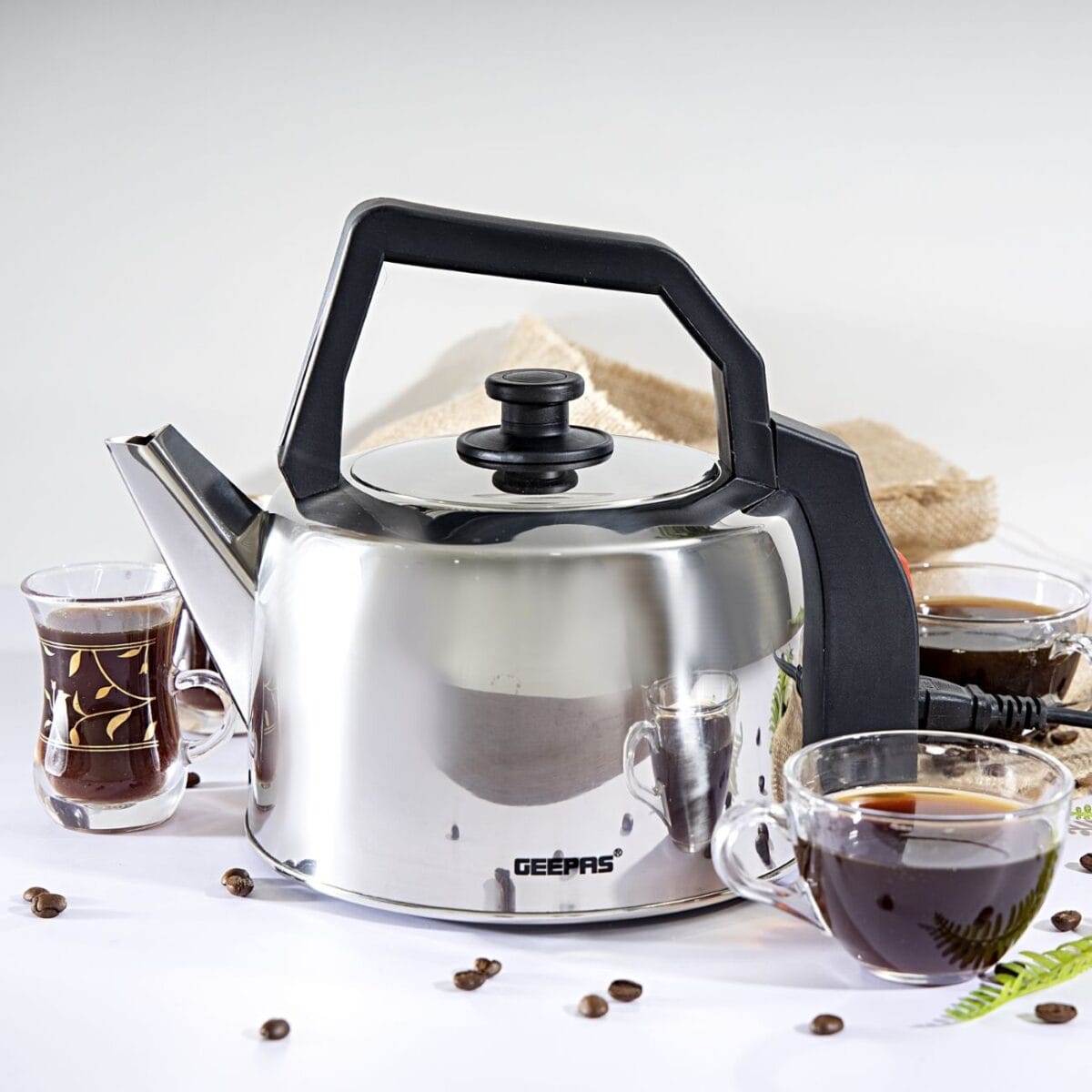 S/S Electric Kettle/3.0 Liter 1x6