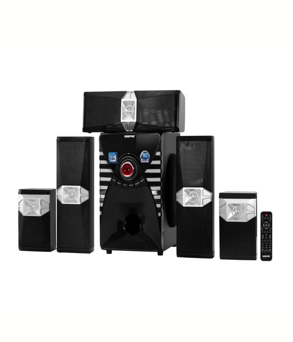 5.1Multmedia Spkr/Bt/Usb/Fm/Led Dsply1X2