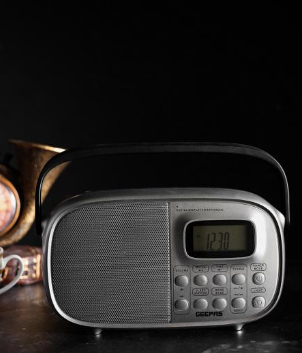 RechDigtal Radio/Digtl AlramClock/bt1x10