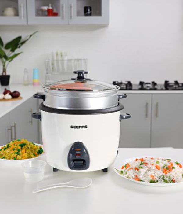 Elect Rice Cooker/Cook/Warm/Steam/1L/1X6