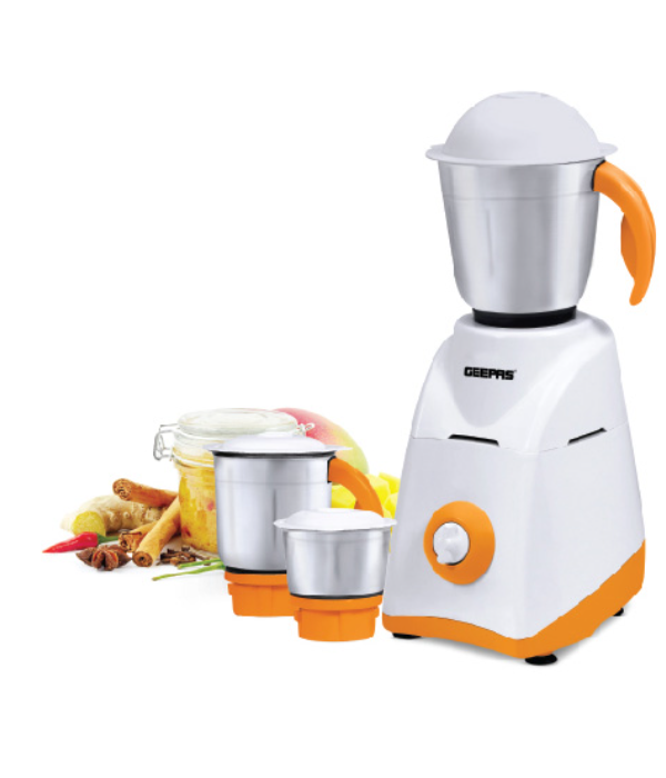 3In1 Mixer Grinder/S/s Jar Set/600W1X4