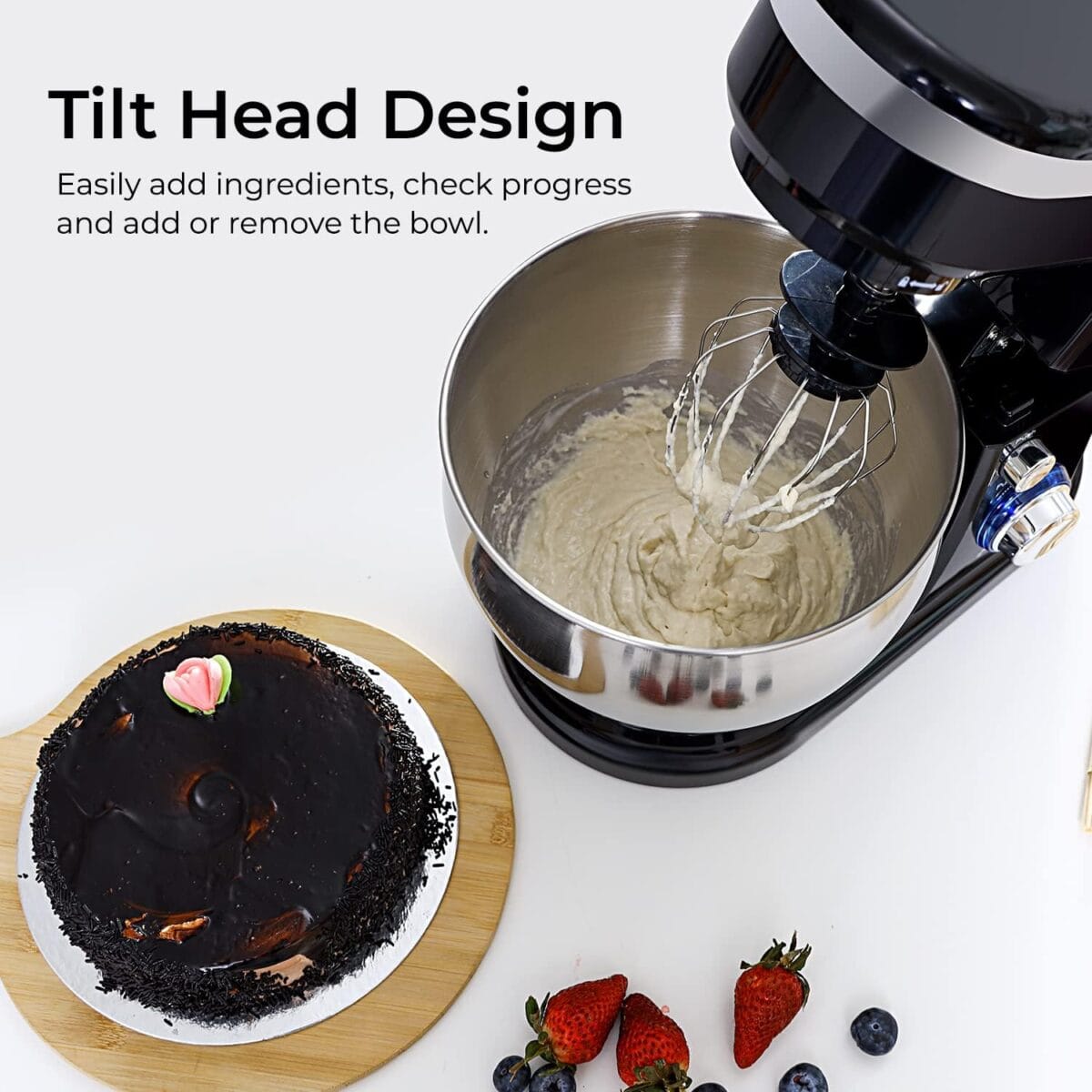 Stand Mixer/5Ltr SS Bowl/6Spd/1000w 1x1