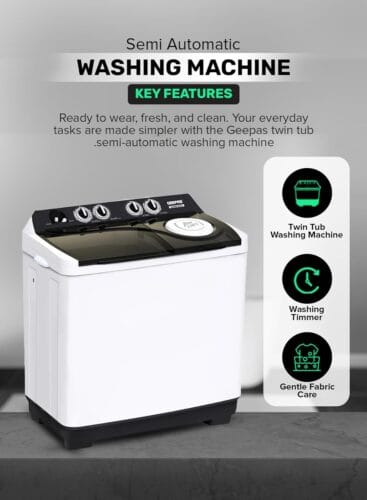 Twin Tub Washing Machine 1X1