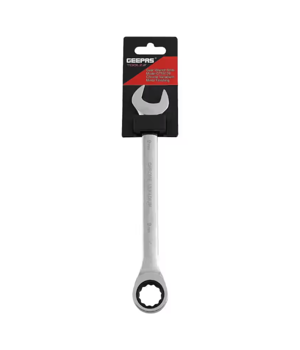 Gear Wrench With Plastic Hanger/9MM1x250