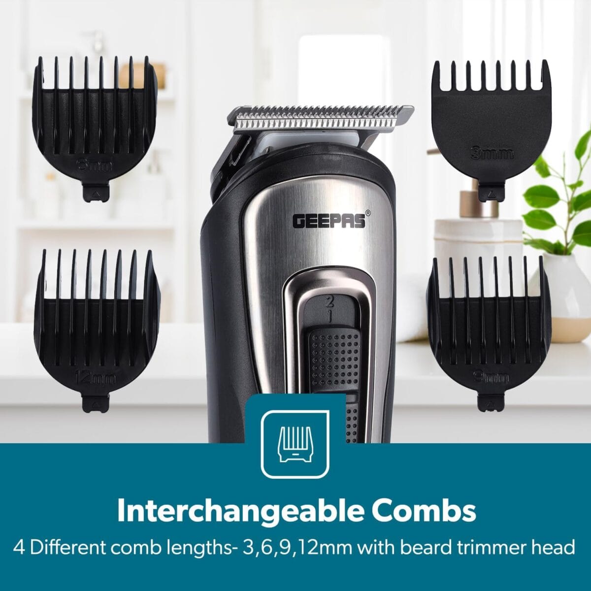 11 In 1 Rech Grooming Kit/Usb 1x6
