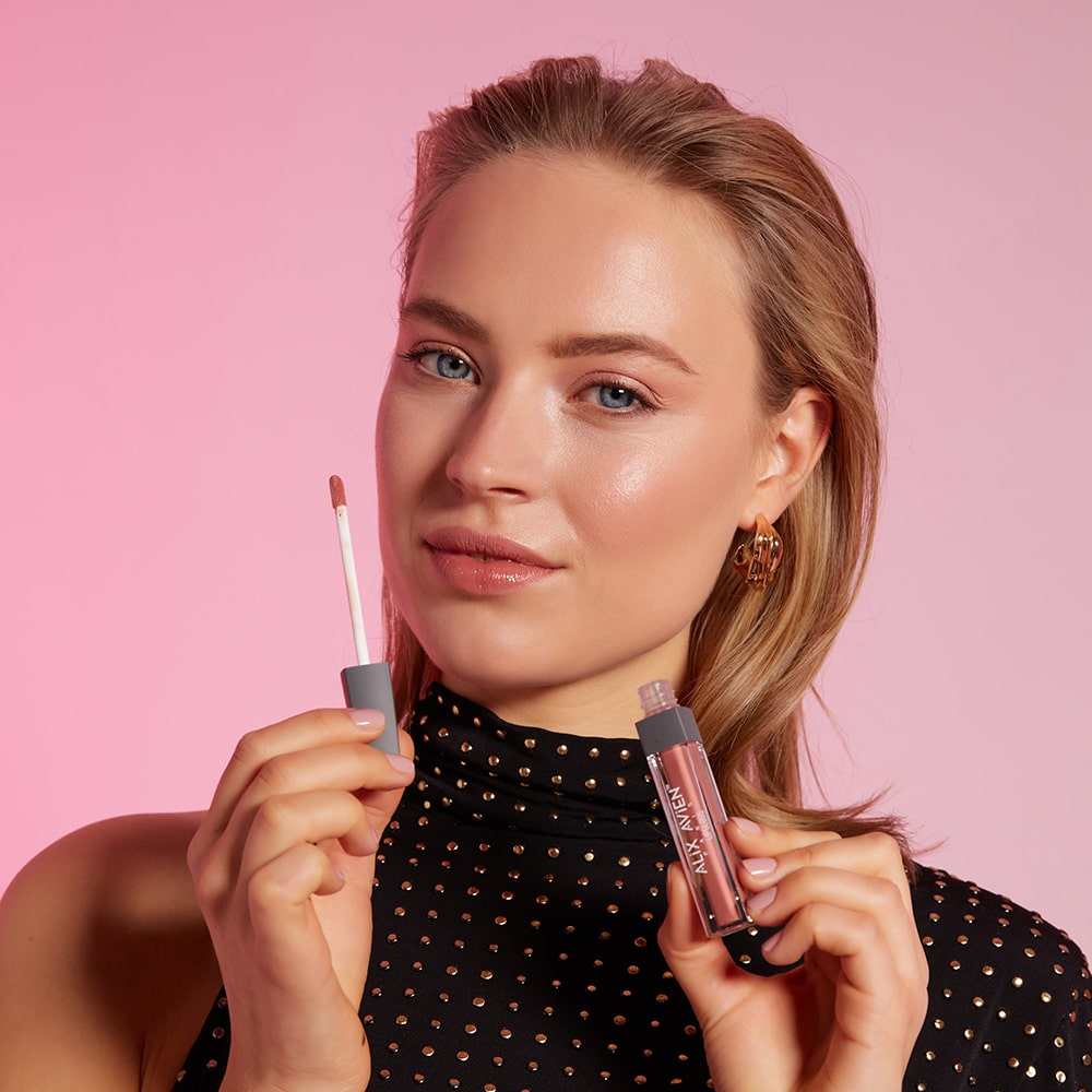 Alix Avien Vegan Lip Gloss - Shade - 08 Babe Nude
